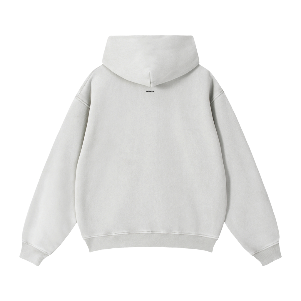 Witness - Zip-Through Boxy Fleece Hoodie