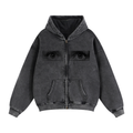 Witness - Zip-Through Boxy Fleece Hoodie
