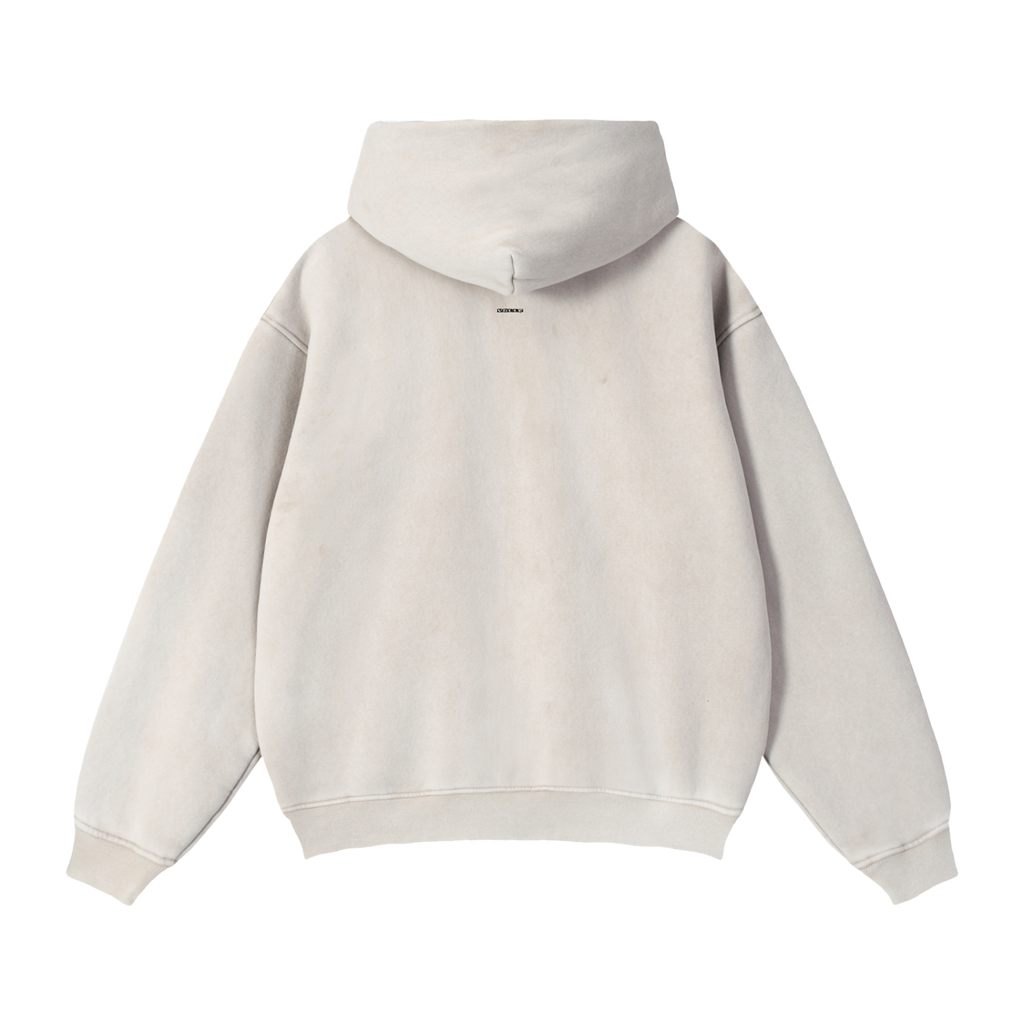Witness - Zip-Through Boxy Fleece Hoodie