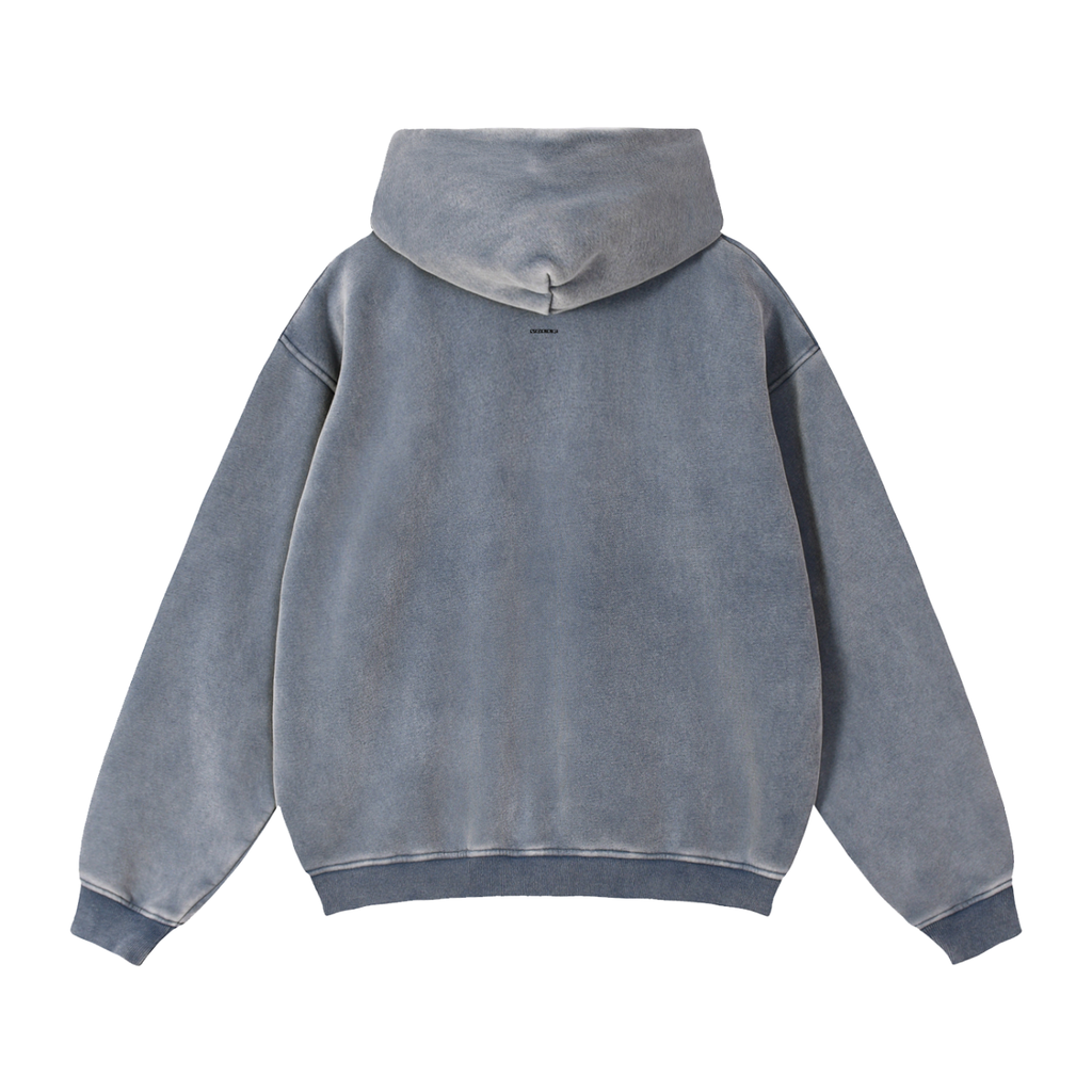 Witness - Zip-Through Boxy Fleece Hoodie
