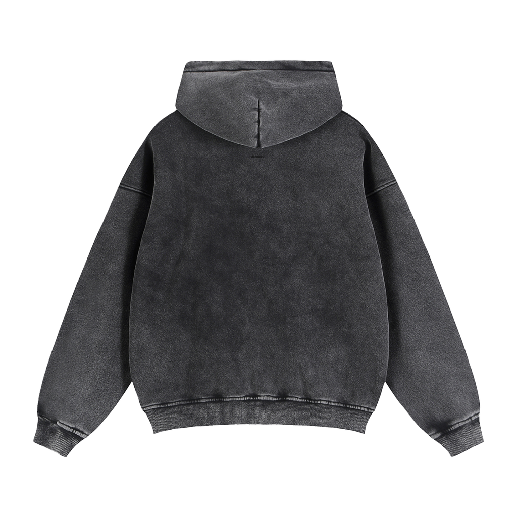 Witness - Zip-Through Boxy Fleece Hoodie