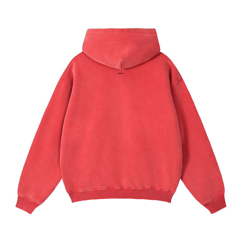 Witness - Zip-Through Boxy Fleece Hoodie