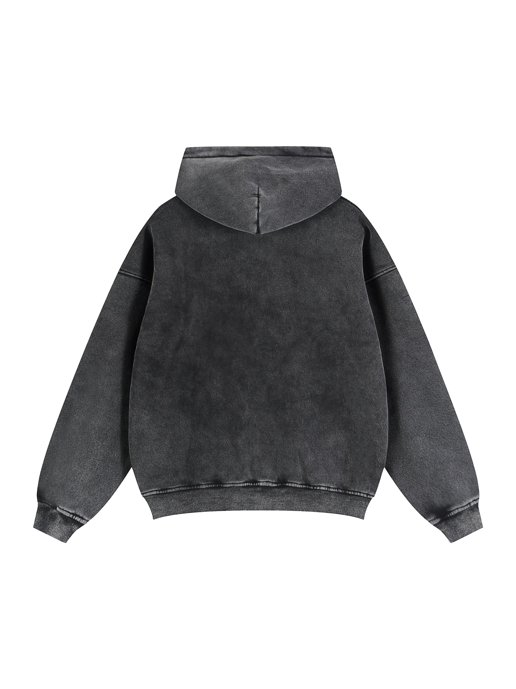 Witness - Zip-Through Boxy Fleece Hoodie