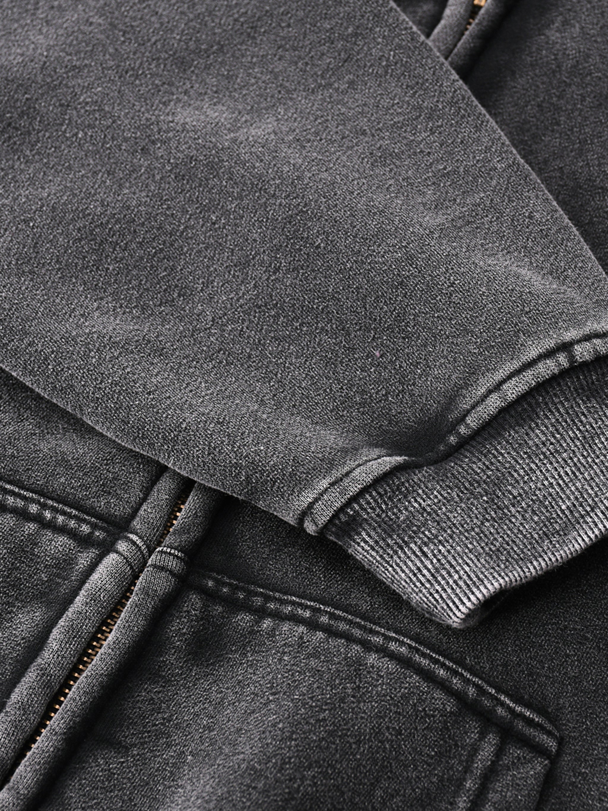 Witness - Zip-Through Boxy Fleece Hoodie