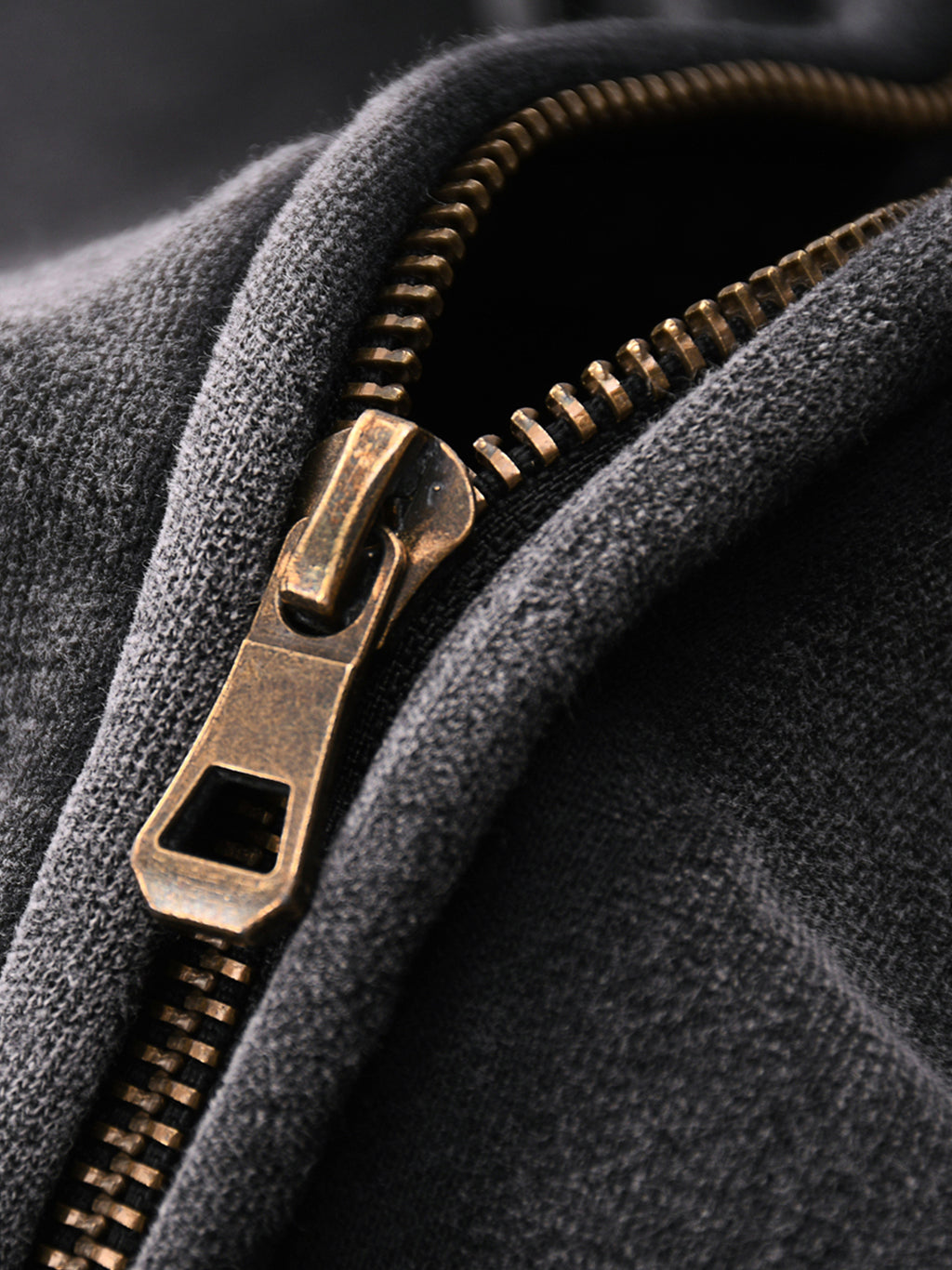 Witness - Zip-Through Boxy Fleece Hoodie